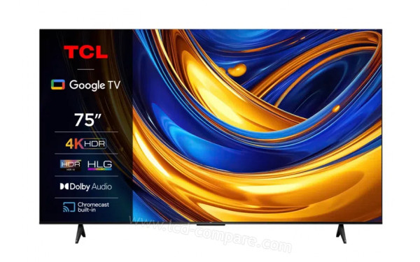TCL 75P655 - Vue de face