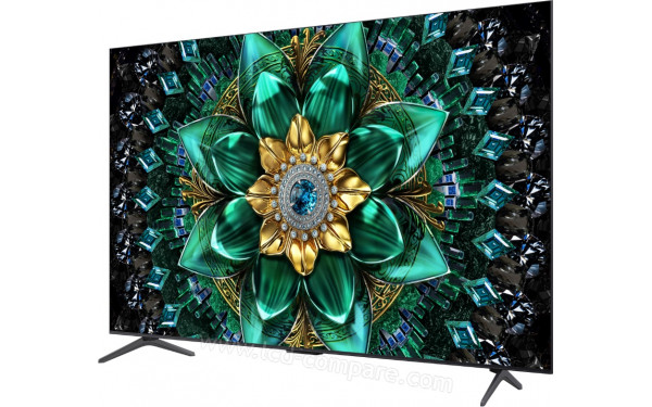 TCL 75Q6C - Vue 3/4 droite