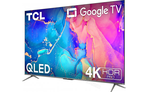 TCL 75QLED760 - Vue 3/4 droite