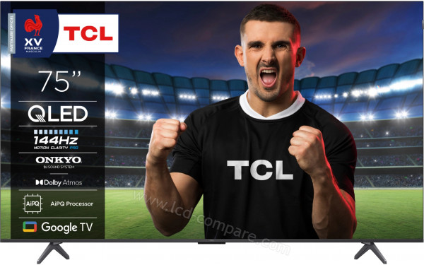 TCL 75QLED810K - Vue de face