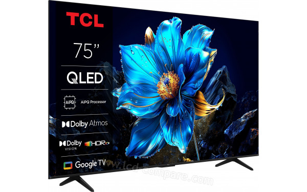 TCL 75T69C - Vue 3/4 gauche