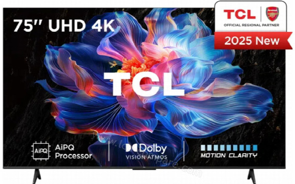 TCL 75V6C - Vue de face