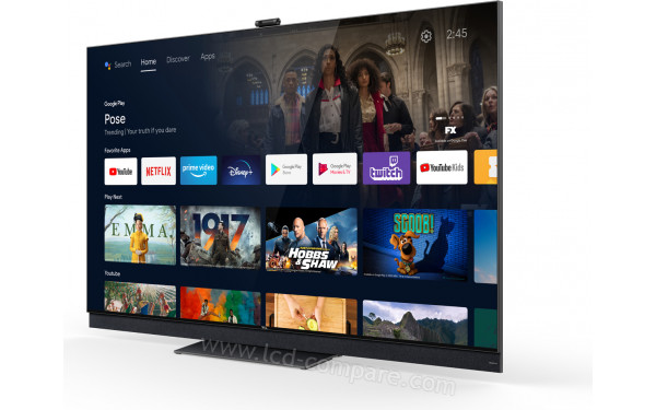 TCL 75X925 - Vue 3/4 droite