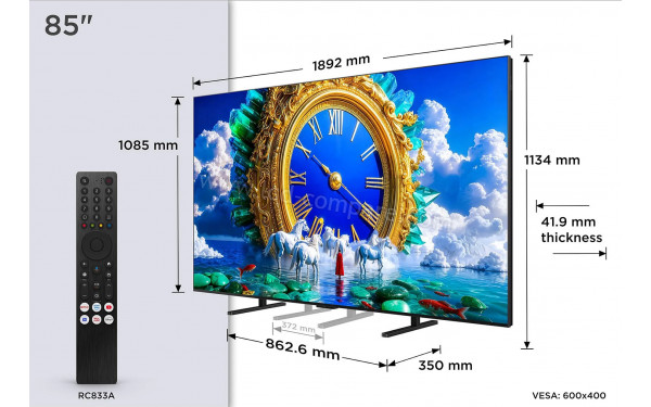TCL 85A400 - Multi-vues