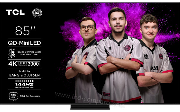 TCL 85C71K - Vue de face