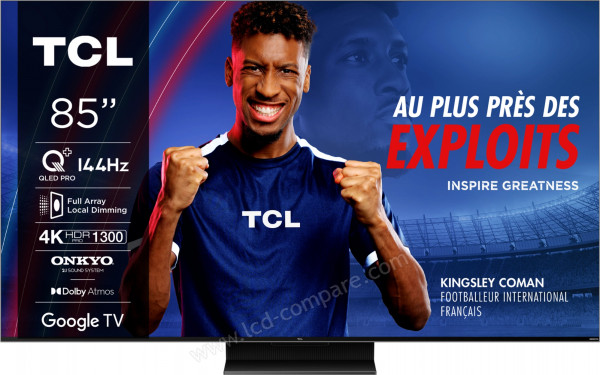 TCL 85C745 - Vue de face