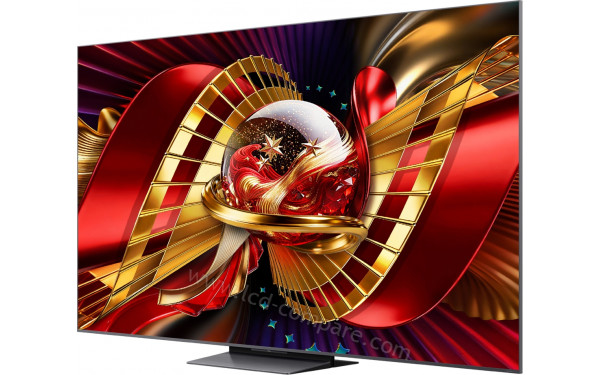 TCL 85C8L - Vue 3/4 droite