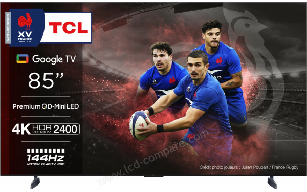 TCL 85C955 - Vue de face