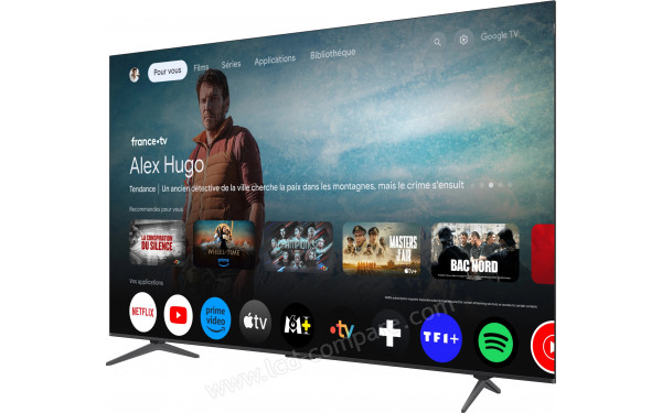 TCL 85QLED810K - Vue 3/4 droite