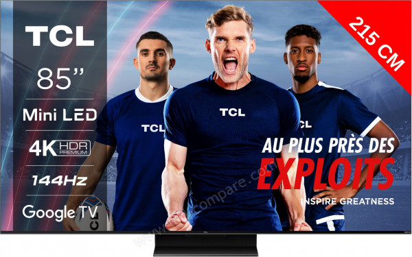 TCL 85QM8B - Vue de face