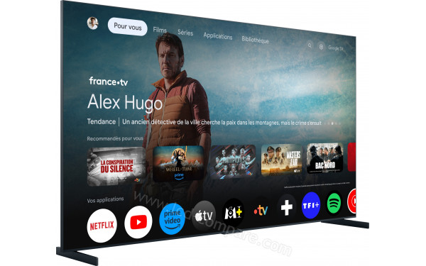 TCL 85RM9L - Vue 3/4 gauche