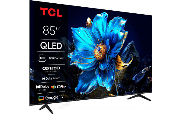 TCL 85T69C - Vue 3/4 gauche