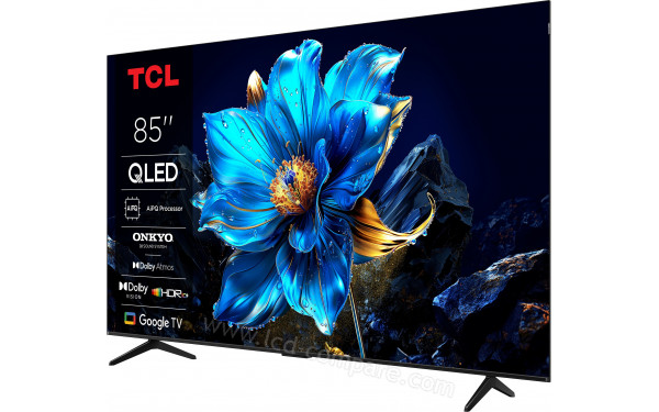 TCL 85T69C - Vue 3/4 droite