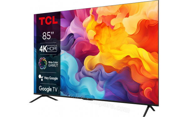 TCL 85V6B - Vue 3/4 droite