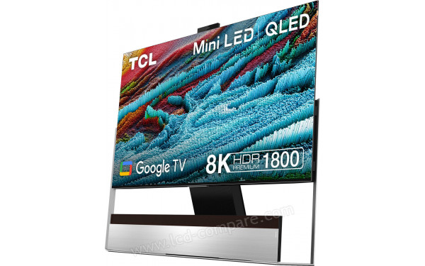 TCL 85X925 Pro - Vue 3/4 droite