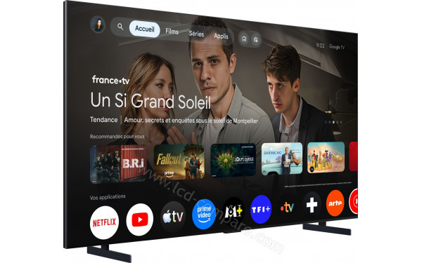 TCL 98A400U - Vue de face