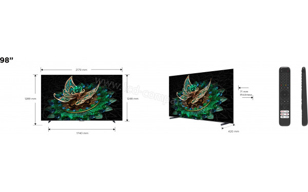 TCL 98C765 - Multi-vues