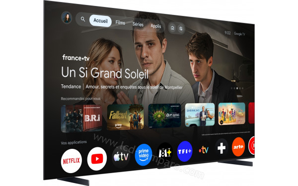 TCL 98C79L - Vue 3/4 gauche