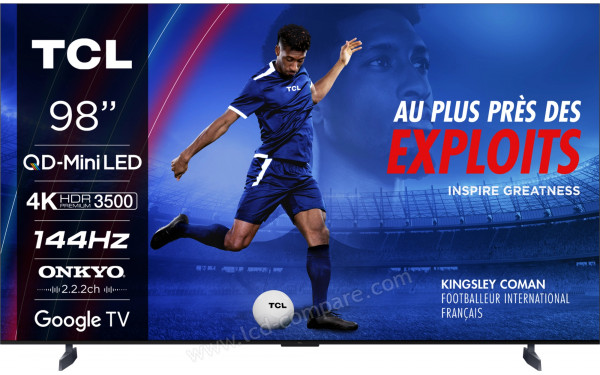 TCL 98C855 - Vue de face