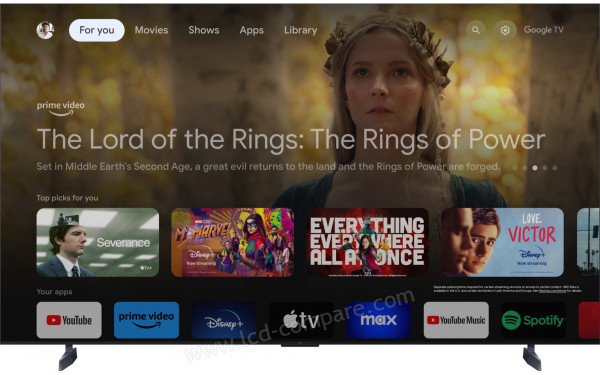 TCL 98C955 - Vue de face