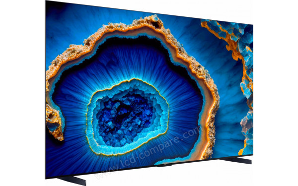 TCL 98MQLED80 - Vue 3/4 gauche