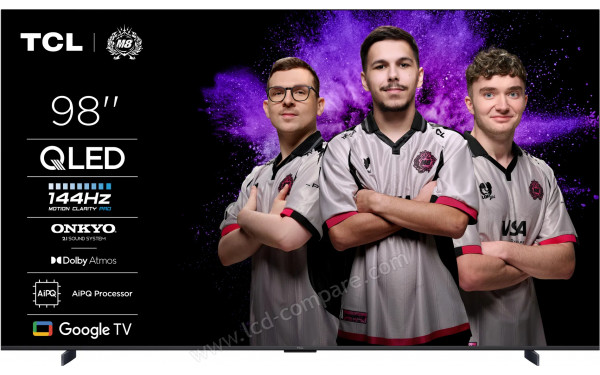 TCL 98P81K - Vue de face