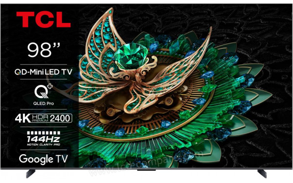 TCL 98Q9B - Vue de face