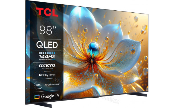 TCL 98T8C - Vue 3/4 gauche