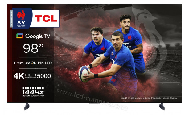 TCL 98X955 - Vue de face