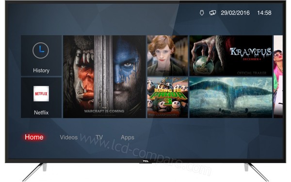 TCL U43P6016 - Vue de face
