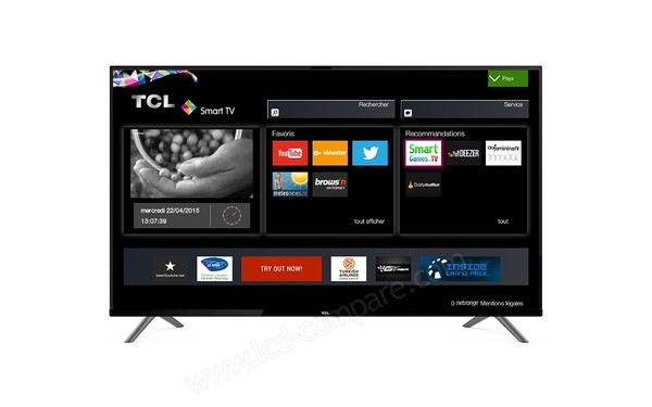 TCL U55C6916 - Vue de face