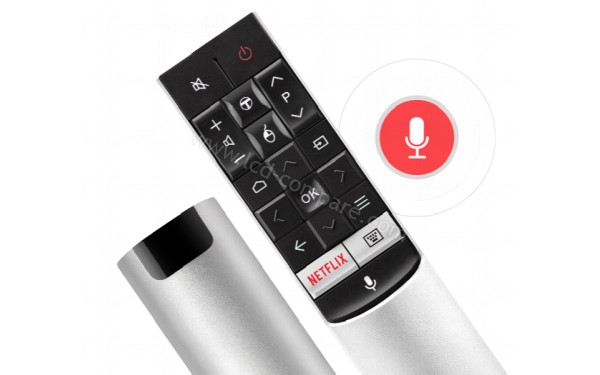 TCL U55X9076 - T&eacute;l&eacute;commande vocale