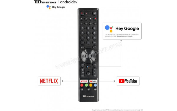 TD SYSTEMS K32DLX14GLE - T&eacute;l&eacute;commande