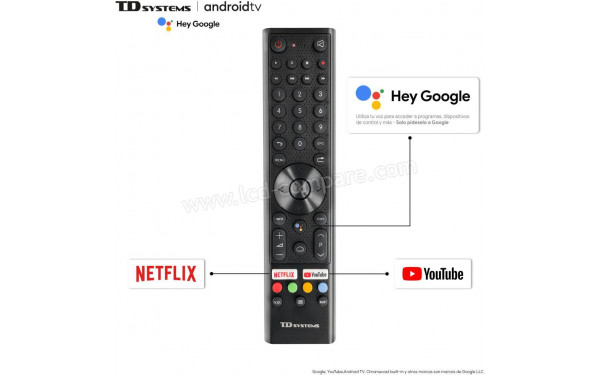 TD SYSTEMS K32DLX15GLE - T&eacute;l&eacute;commande