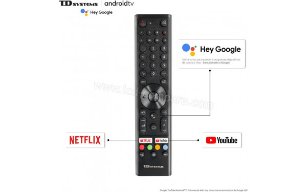 TD SYSTEMS K40DLX15GLE - T&eacute;l&eacute;commande