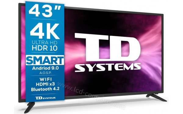 TD SYSTEMS K43DLG12US - Vue 3/4 gauche