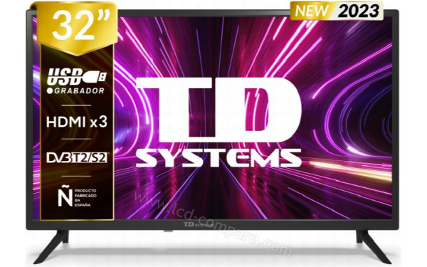 TD SYSTEMS PX32H14 - Vue de face