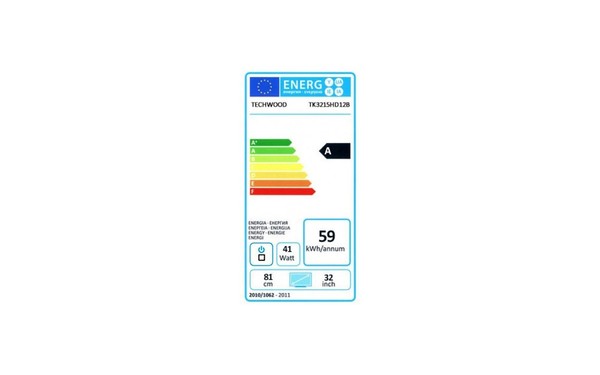 TECHWOOD TK3215HD12B - &Eacute;tiquette &eacute;nergie