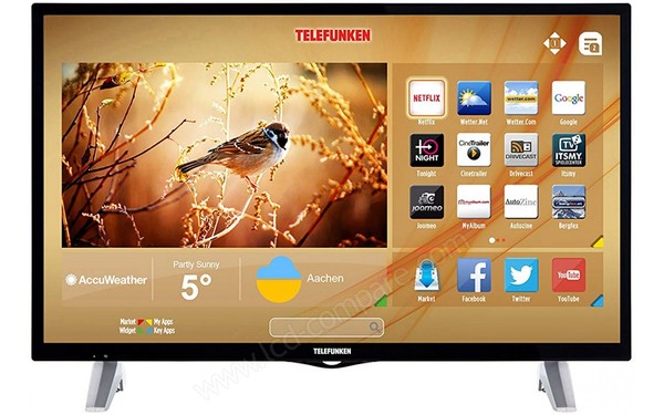 TELEFUNKEN D32H289X4CWI - Ecran d'accueil Smart TV