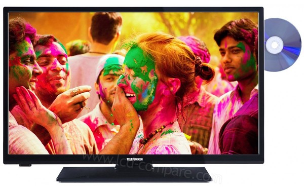 TELEFUNKEN L28H272I3D Noir - Vue de face