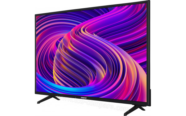 TELEFUNKEN TFK40UBA2SDB - Vue 3/4 droite