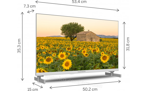 THOMSON 24HA2S13CW - Vue 3/4 gauche