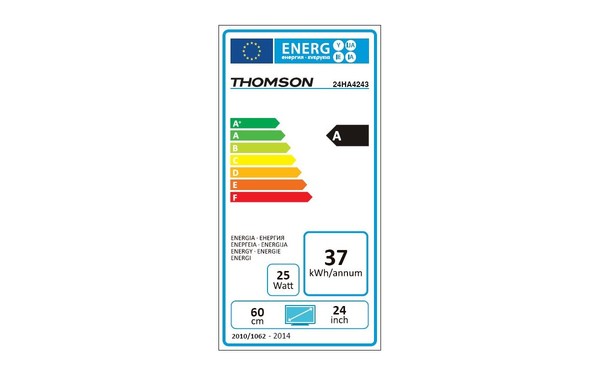 THOMSON 24HA4243 - &Eacute;tiquette &eacute;nergie