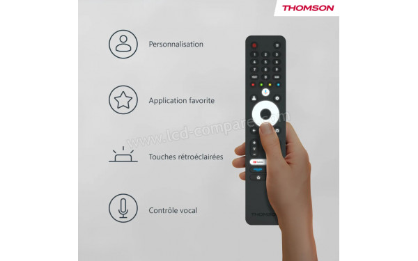 THOMSON 24HQG3S15C - T&eacute;l&eacute;commande