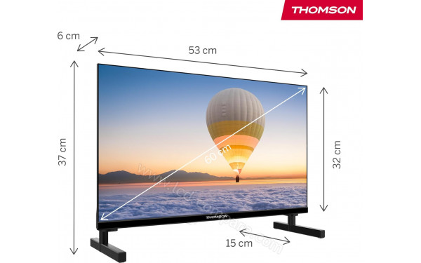 THOMSON 24HT2S15 - Vue 3/4 gauche