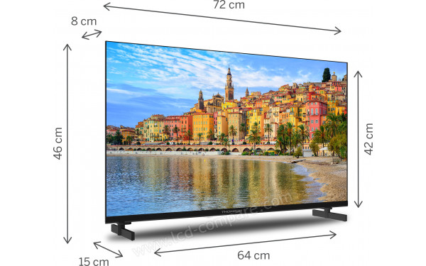 THOMSON 32FG2S14C - Vue 3/4 gauche
