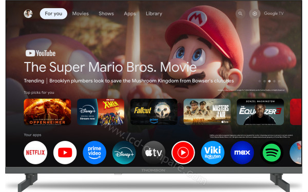 THOMSON 32FQG3S15C - Vue de face