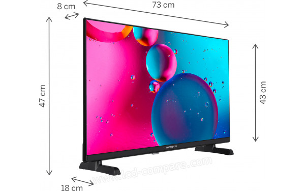 THOMSON 32HF2S34 - Vue 3/4 gauche