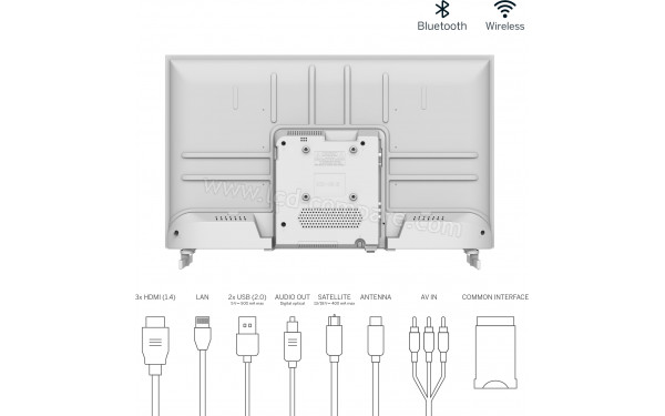 THOMSON 32HG2S14W - Vue de l'arri&egrave;re