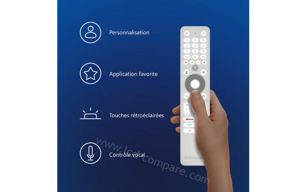 THOMSON 32HG2S14W - T&eacute;l&eacute;commande